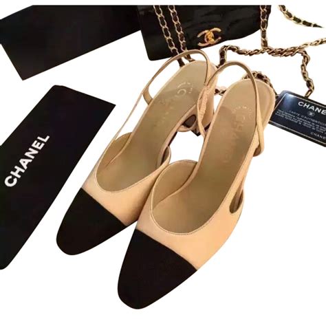 chaussure slingback chanel